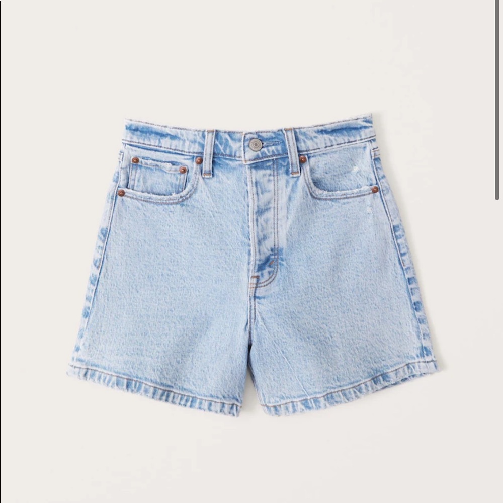 High Rise Dad Shorts - Abercrombie! Fit like a size 16